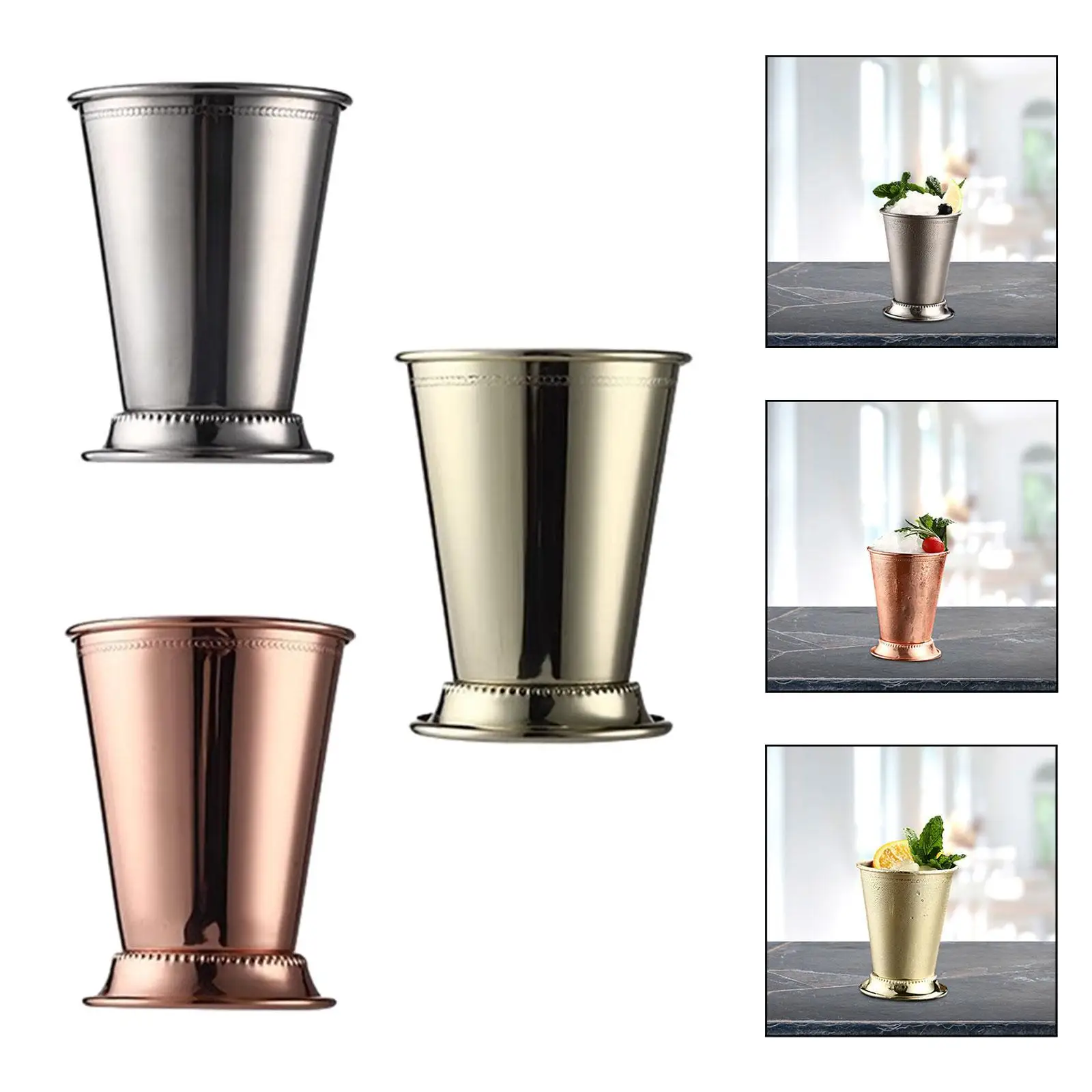 Cocktailbecher Julep Cup Bruchsichere Trinkbecher Kalte Getränke Gläser Bier