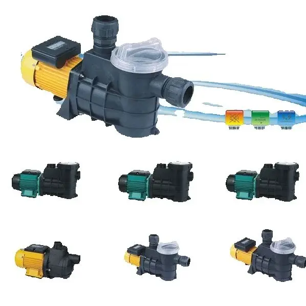 220V HZS280 Self-priming Water Circulation Pump for Swimming Pool Fish Pond Spa Seafood Max Flow 8M³/H Filtered Sea WaterPump
