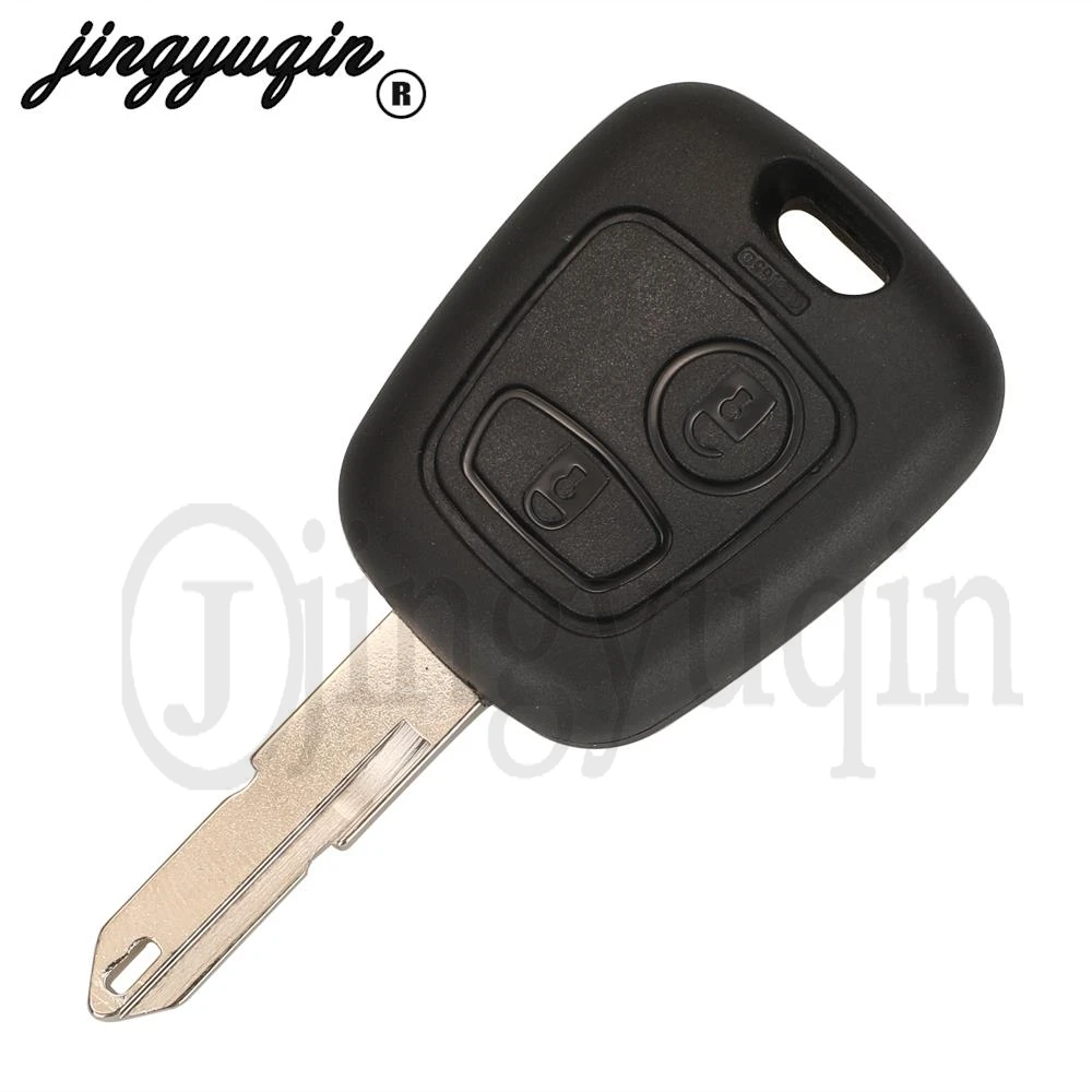 Jingyuqin 2 أزرار مفتاح السيارة عن بعد ID46 4D70 لسيتروين C1 C3 بيجو 107 تويوتا Aygo 2005-2014 433 ميجا هرتز VA2 HU83 NE72 NE78 SX9
