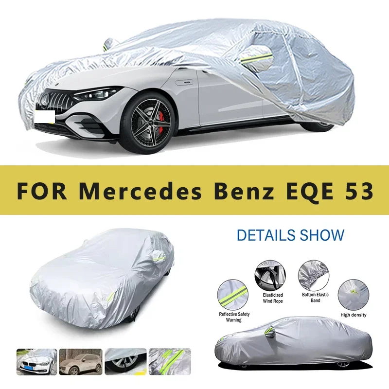 

For Mercedes Benz EQE 53 4MATIC Car Cover Outdoor Protection Covers Snow Sunshade Waterproof Dustproof CarAccessories