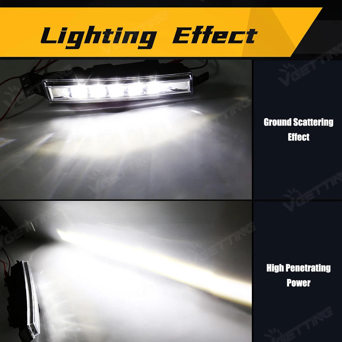 Car Light For Honda Accord Sedan 2016 2017 2018 2019 2020 DRL Fog Lamp Front Bumper Headlights with Cover Car Accessories 12V view 3