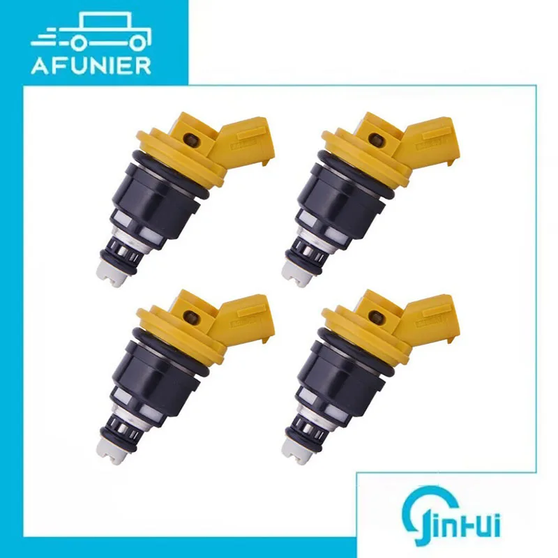 

4Pcs Fuel Injector Nozzle For JECS,Subaru Sti WRX GC8 2.5L OE No:16600-AA170,FJ942