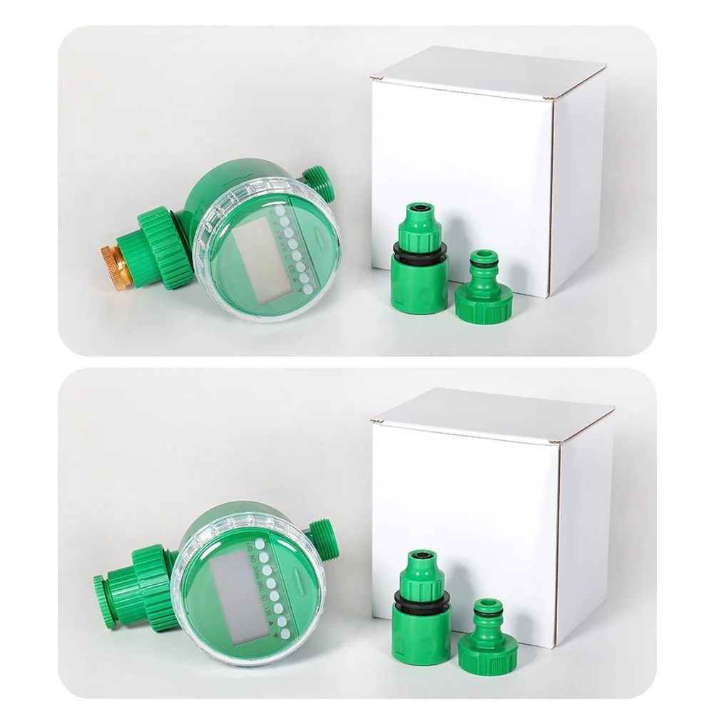 Programmable LCD Garden Timer Automatic Watering Controller for Home Irrigation System with Multiple Daily Schedules