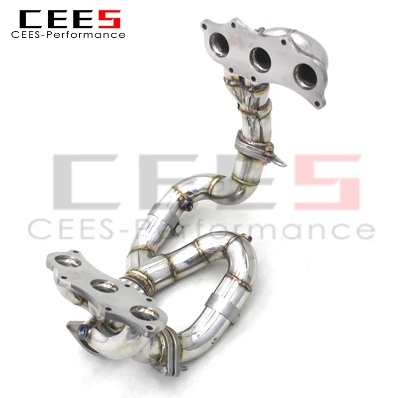 

CEES High-Performance 304 Stainless Steel Exhaust Manifold & Downpipe for Lotus Evora 3.5 GT410 2017-2019