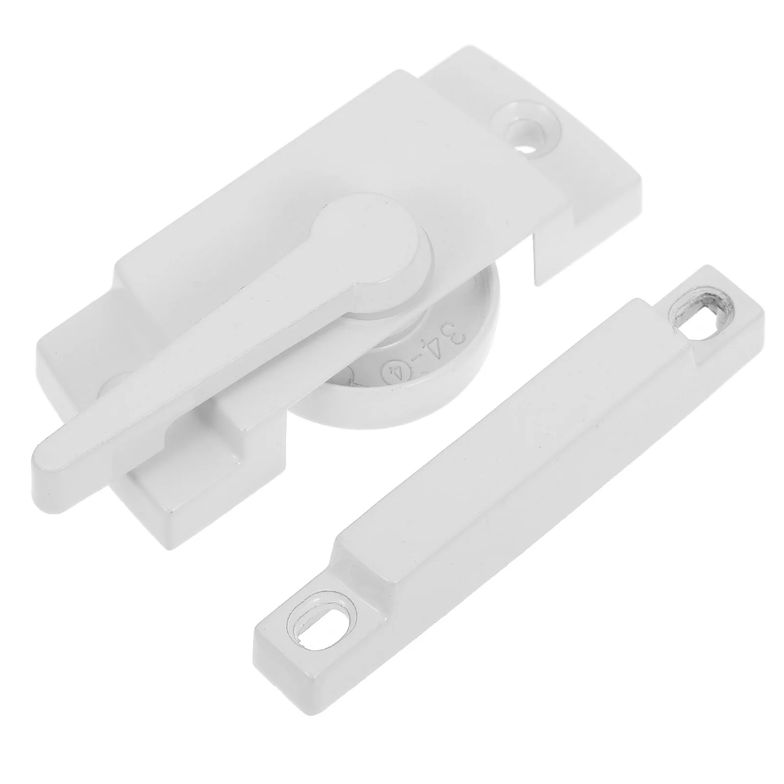 قفل وشاح النافذة المنزلقة من سبائك الزنك قابل للتعديل لأجزاء استبدال النوافذ الأفقية الرأسية وأقفال نافذة الأجهزة #2