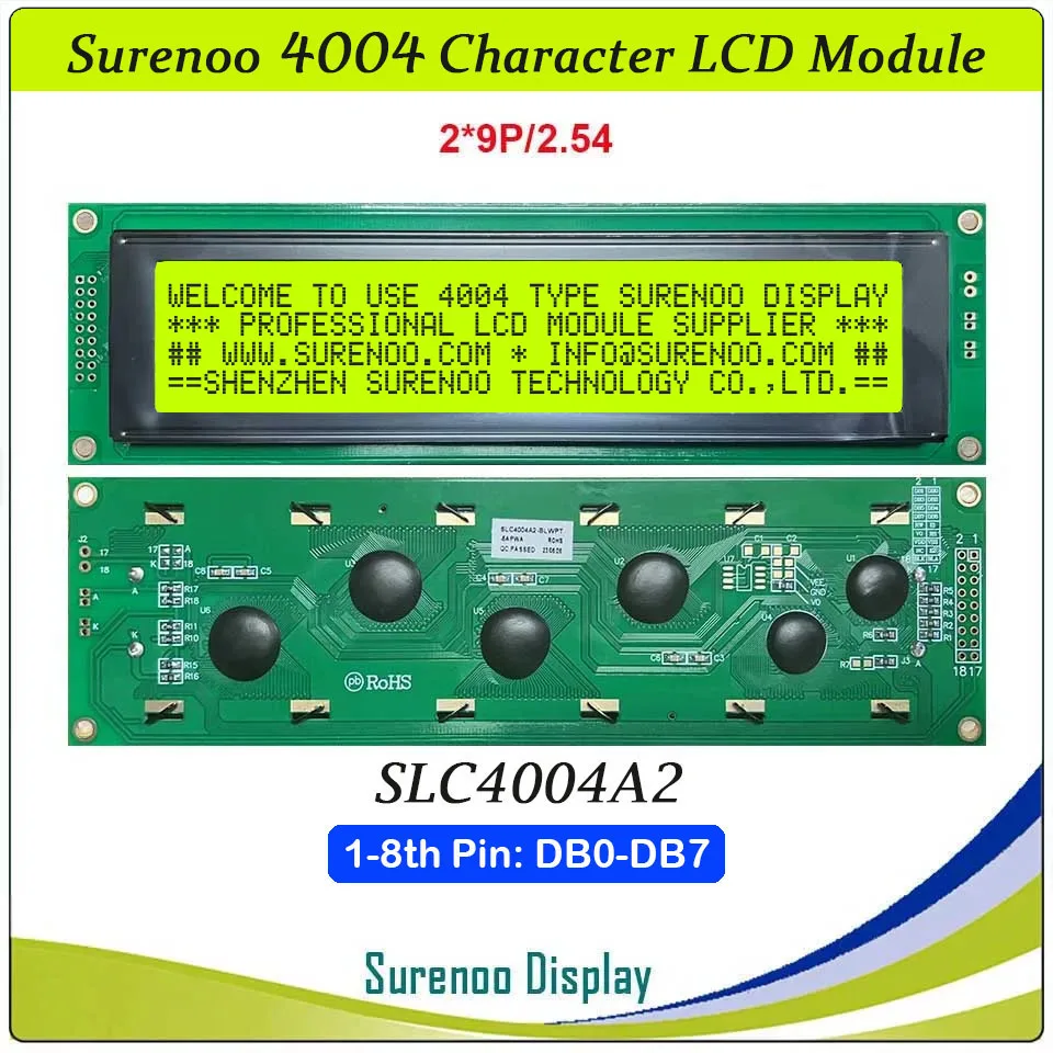 404 40X4 4004 Karakter LCD Module Scherm Panel LCM AIP31066 PCF8574T Seriële IIC I2C USB2LCD LCD2USB LCD Smartie AIDA64