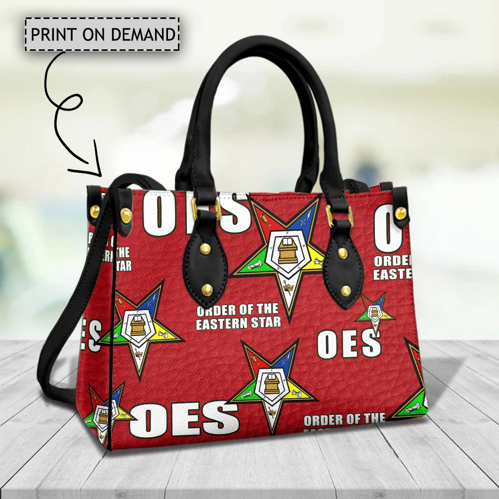 OES Sisterhood-Sac à bandoulière en cuir PU pour femme, sac à main multifonctionnel, sac à main de luxe, fourre-tout décontracté, poignée