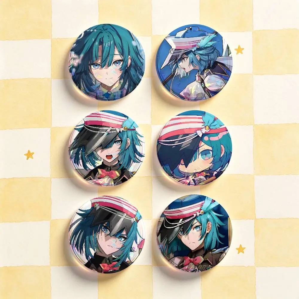 t-tuxam Fragaria Memories Badges Round Nijigen Otaku Culture IP peripheral products 58mm 44mm 32mm 75mm 25mm Mini