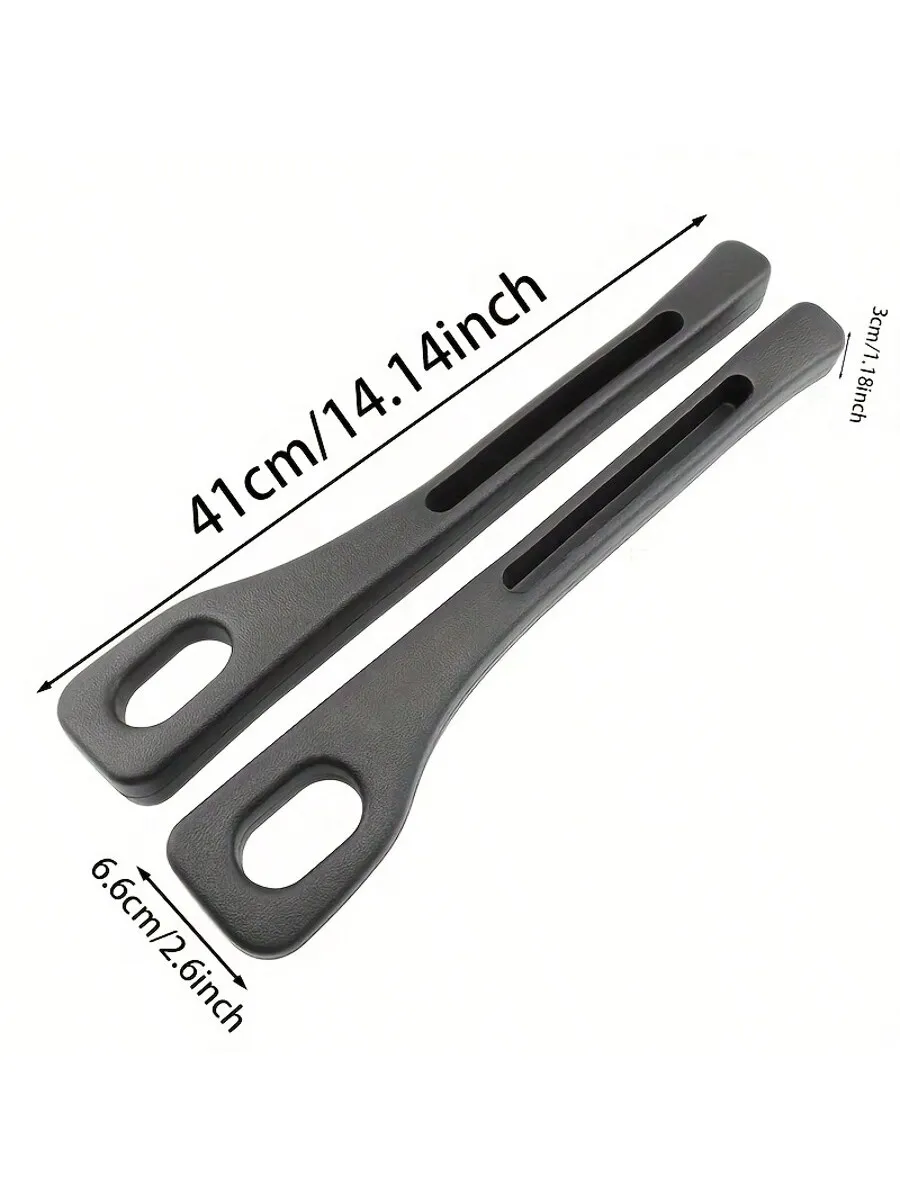 قطعتان من منظم مقاعد السيارة الفاخر مع فتحات مزدوجة - مادة EVA مانعة للتسرب للمفاتيح والهواتف والمزيد #2