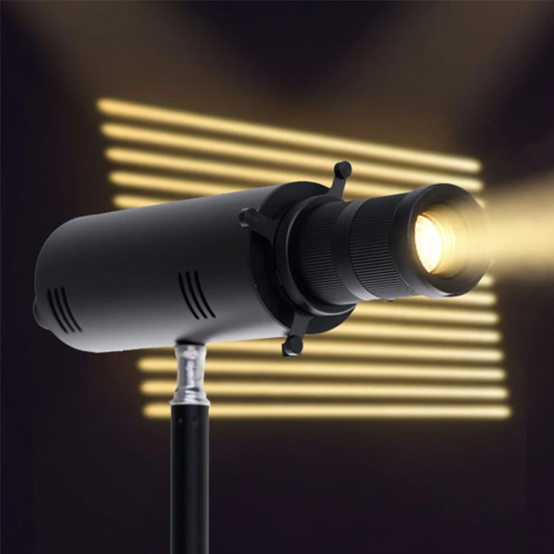 ZSYB S20 Portable Rechargeable Lighting Shape Colorful Professional Gobo Proiector Light Photo Studio Accessories