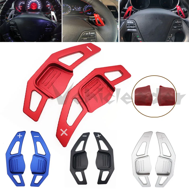 

2pcs Paddle Shift For KIA K3 CERATO Forte Koup SX 2015 2016 Ceed Pro GT SW 2013 2014 Car Steering Wheel Shifter DSG Stickers