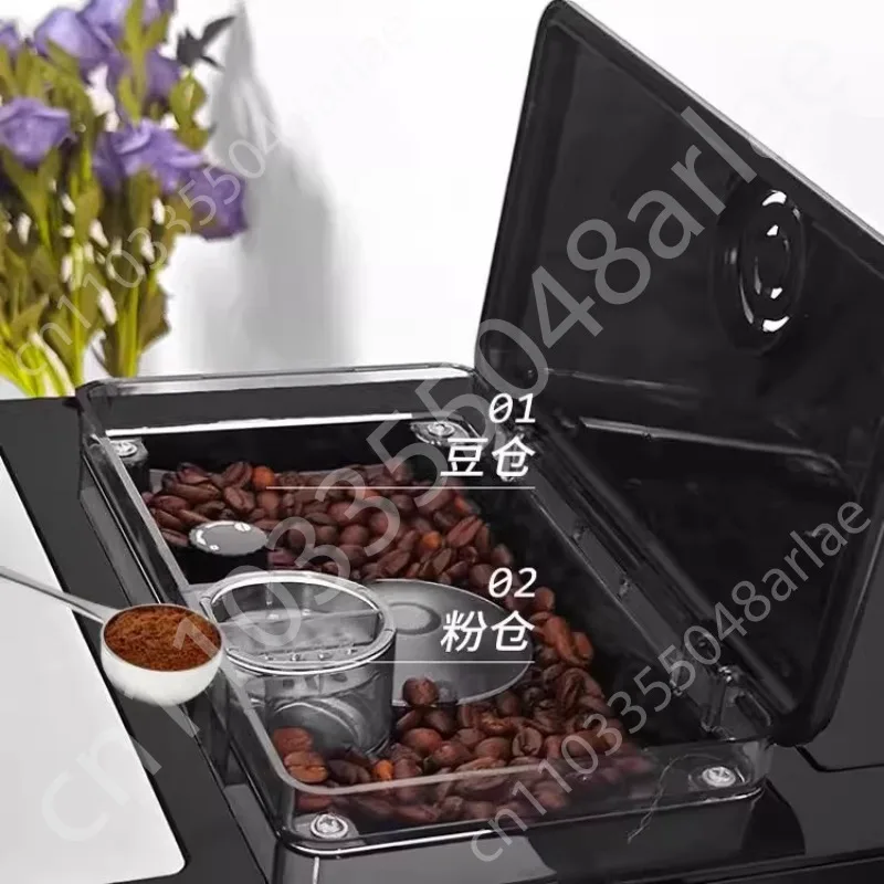 S8 Fully Automatic Espresso Coffee Machine 19BAR Dual Boiler with Auto Milk Frothe Fancy Coffee Maker for Home Cafe