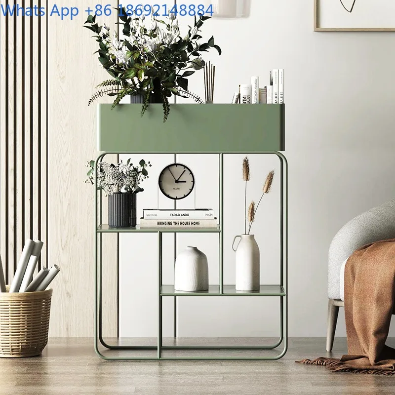 

Flower Stand Simple Living Room Multi-layer Green Radish Flower Stand Balcony Flower Pot Stand Indoor Floor-standing Rack