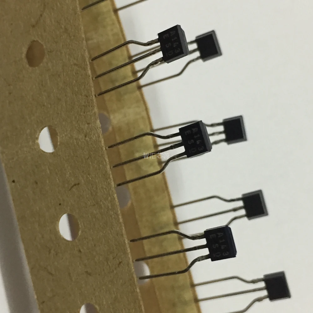 5PCS-50 PÇS/LOTE DTA143ESA In-line triode novo original TO-92S A143 DTA143