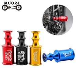 MUQZI Hub Quick Release Light Bracket MTB Road Bike Front Rear Wheels Quick Release Light Holder