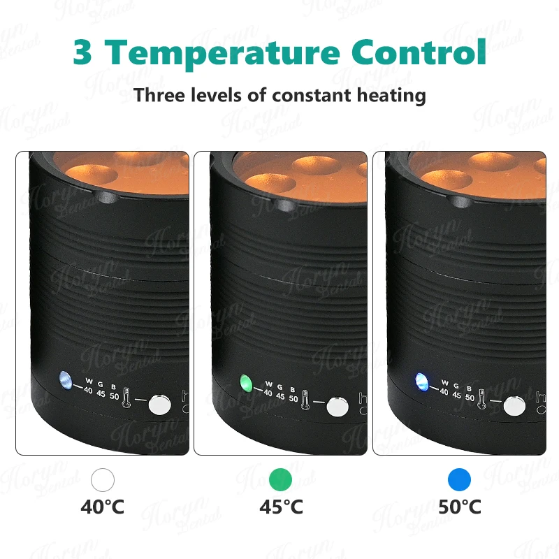Materiał kompozytowy dentystyczny AR Heater 40/45/50 ℃   Regulowana Temperatura Zmiękczacz Podgrzewacz Żywicy Podgrzewacz Sprzęt Dentystyczny Utrzymuje Ciepło