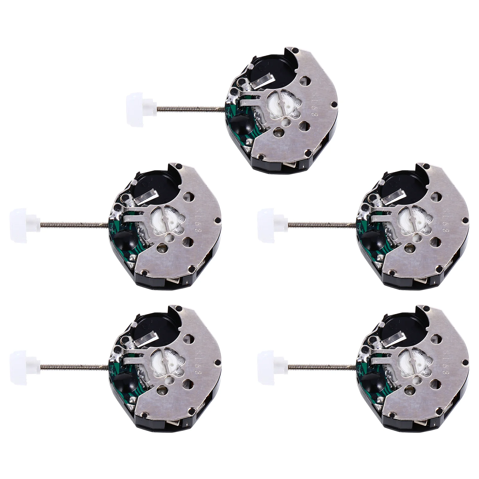 5 Pcs Watch Movement Digital Wristwatch Supply Device Suite Replacement Quartz Fittings Parts