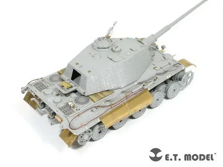 ET Modelo 1/35 E35-102 Segunda Guerra Mundial Alemán KING TIGER (Torre Henschel) Para Kit DRAGON