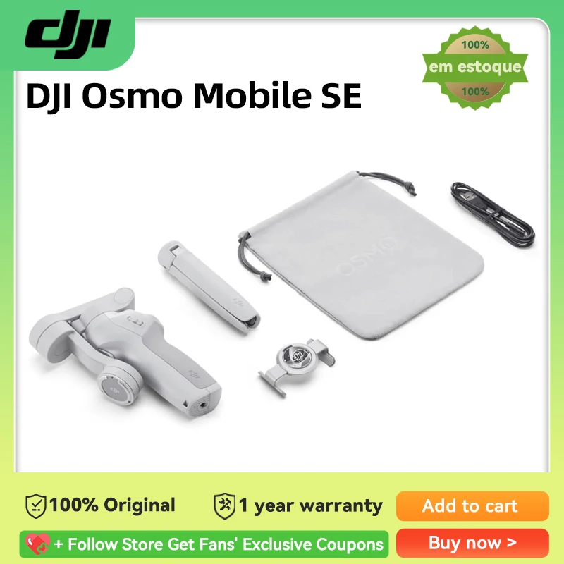 DJI Osmo Mobile SE OM SE Magnetic Design 3-Axis Stabilization Portable and Foldable Original Brand New in Stock