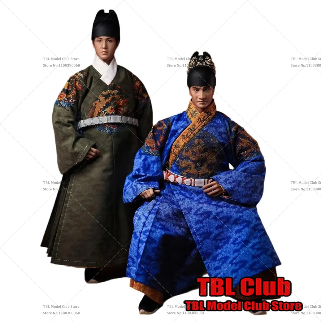 

DH001 DH002 For Collection 1/6 Scale Chinese Ming Dynasty Emperor Zhu Youxiao Zhu Youjian 12'' Head Body Action Figure Doll
