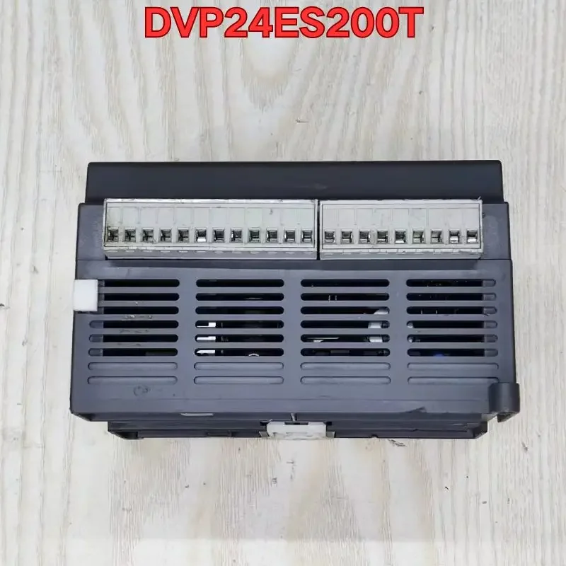 Second-hand PLC module DVP24ES200T function test is normal