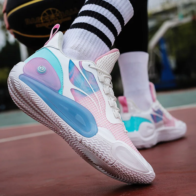 2024 Basketball Shoes Breathable Confortable Sports Shoes Training Athletic Basketball Sneakers Men Zapatos De Mujer Tendencia
