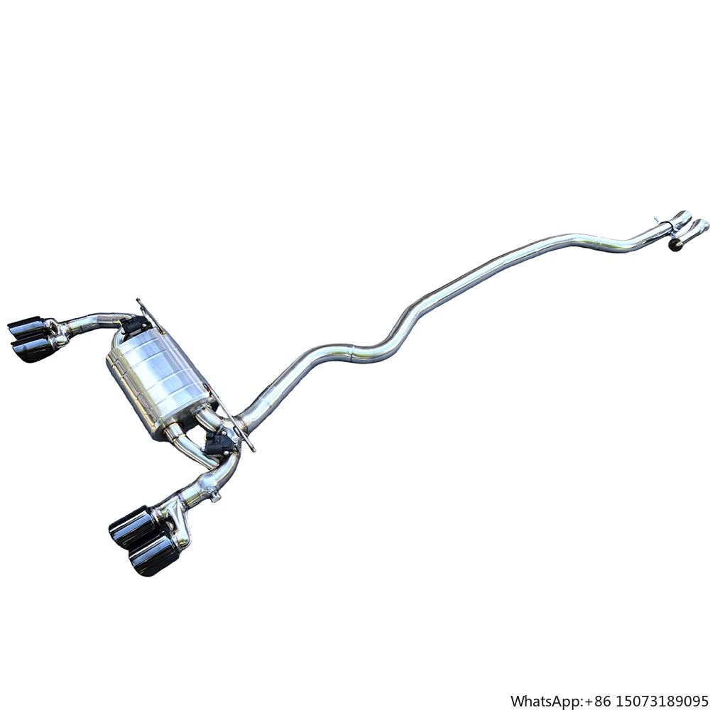 

Высокопроизводительные выхлопные трубы Catback из нержавеющей стали для 320i 328i 330i F30 N20 B48 с глушителем и контроллером клапана