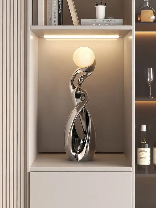 

Креативная скульптура, светодиодная люстра, скандинавский минималистичный дизайн для гостиной, спальни, украшения дома, мягкие светильники для семьи