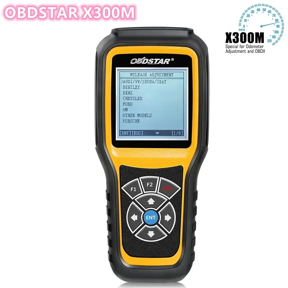 OBDSTAR X300M Special for Odo-meter Adjustment and OBDII Support for Mercedes Benz & MQB VAG Reset Mileage