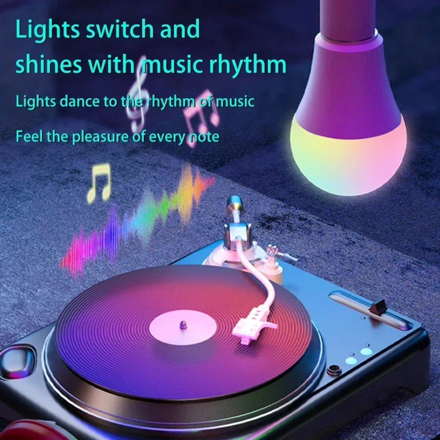 E27 B22 Wifi Led Light Bulb 85-265V Tuya Smart Life Bluetooth App RGB Lamp 15W Alexa Google Alice Voice Spotlight Bombilla image 4