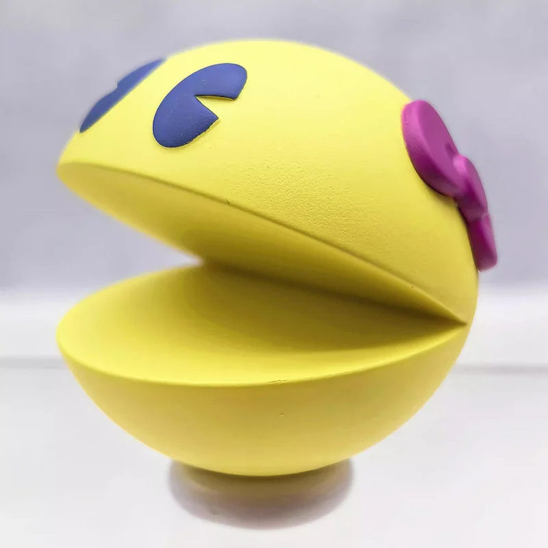 بانداي الأصلي باك مان سانريو مرحبا كيتي شبح الشكل لطيف مكتب صغير ديكور أنيمي تحصيل لعبة هدية مزخرفة لمحبي