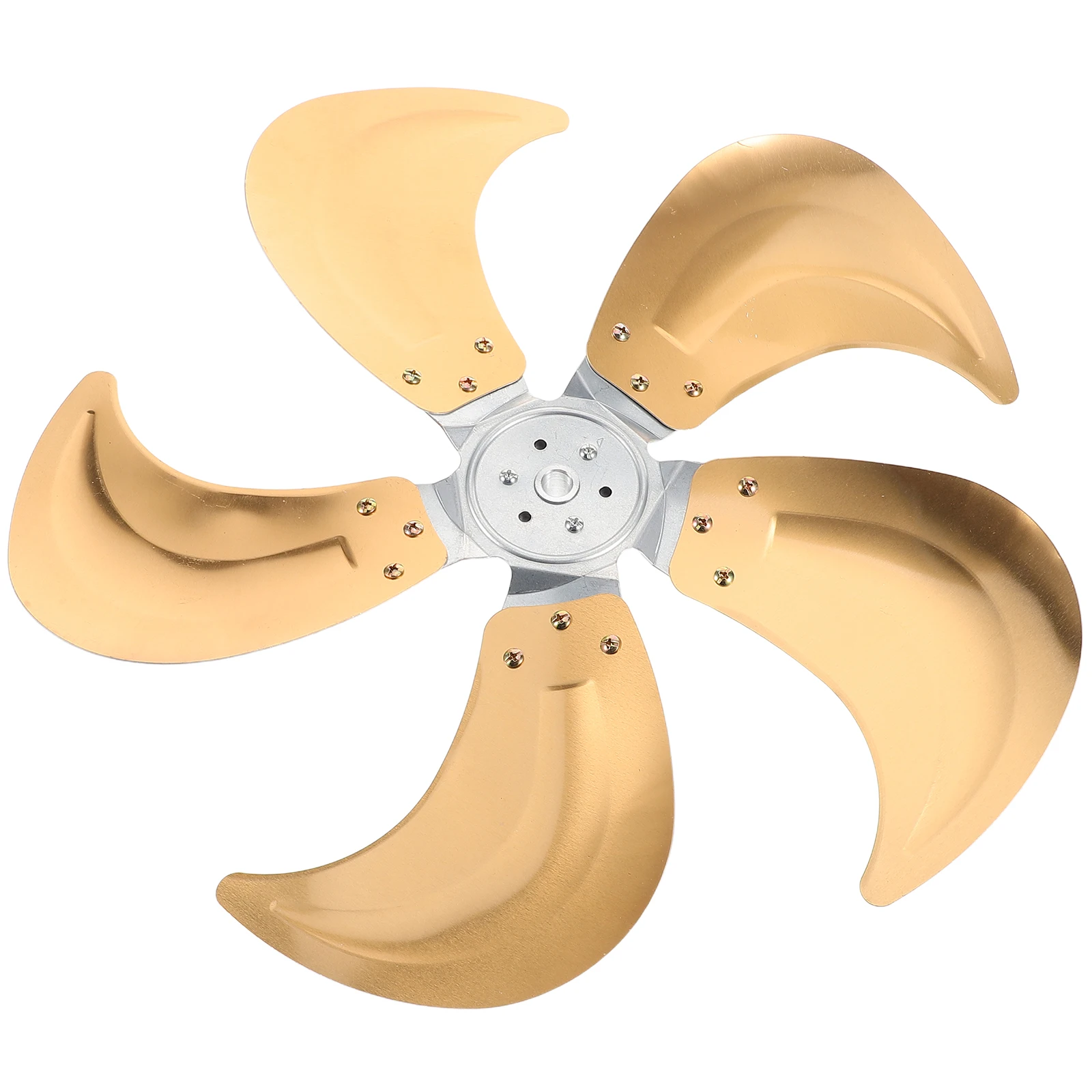 

Industrial Pedestal Fan Blade Aluminum Blade Fan Accessory for Warehouses and Factory (18-inch 5-blade inner hole 12mm shaft)