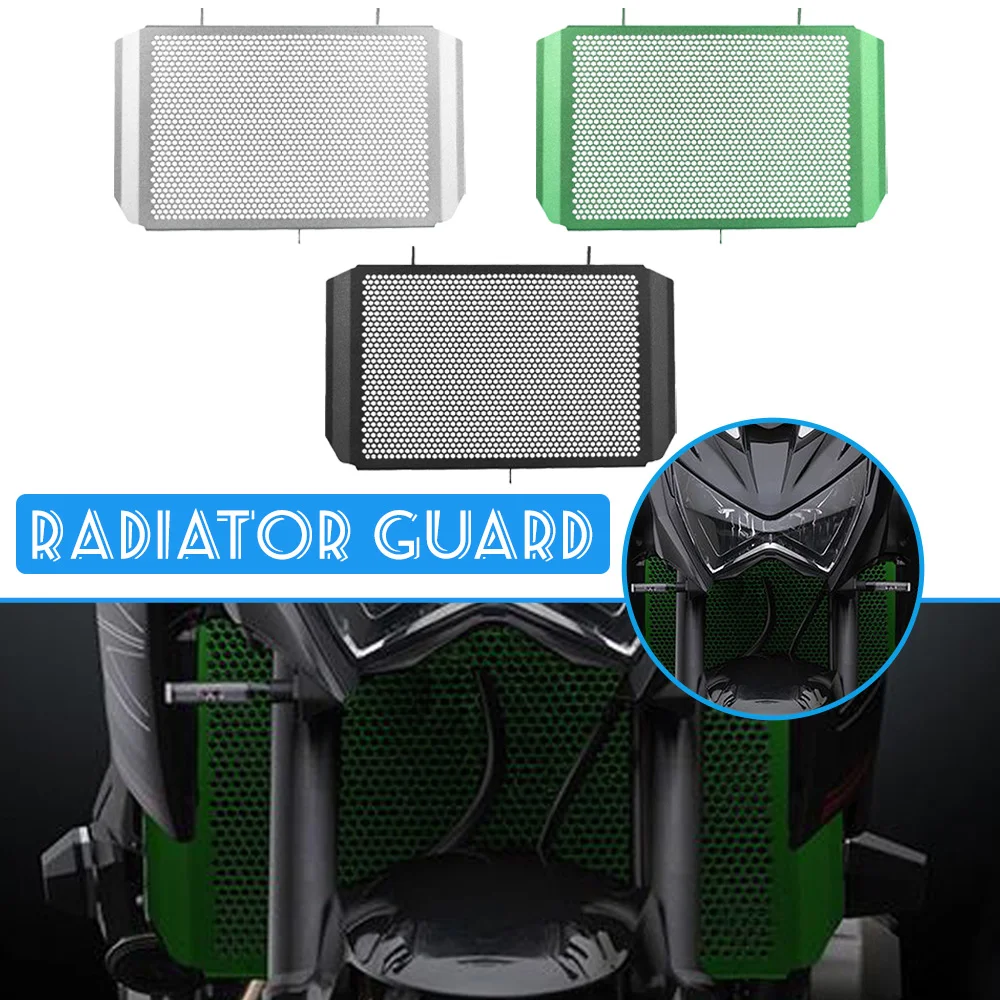 

Motorcycle Accessories For Kawasaki Versys1000 Z750 Z800 Z1000 SX Z1000SX Z1000R Aluminum Radiator Grille Guard Cover Protector