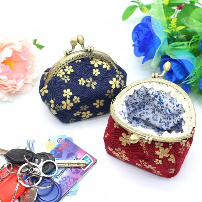 2021 Roses Canvas Mini Coin Purses Zero Wallet Child Girl Women Change Purse Lady Zero Wallets Coin Bag High Quality