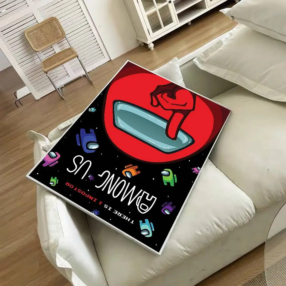A-Among U-Us لعبة الفيلم لزجة الملصقات الرجعية كرافت ورقة ملصق DIY غرفة بار مقهى الجمالية الفن طلاء جدران