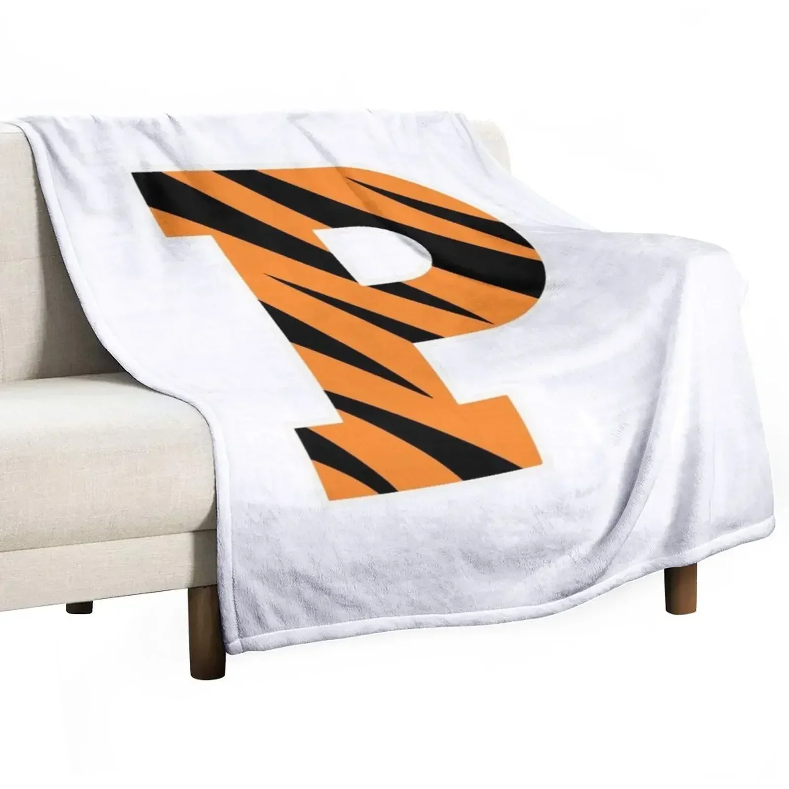 Princeton Logo Throw Blanket Summer Beddings Luxury Throw Soft Beds Blankets