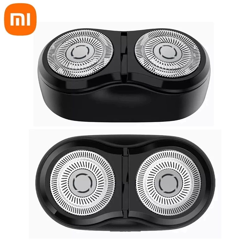 Original Xiaomi Mijia Electric Shaver Blade Heads MSXT201 with Rotating Double Heads for Xiaomi Mijia Electric Shaver S100