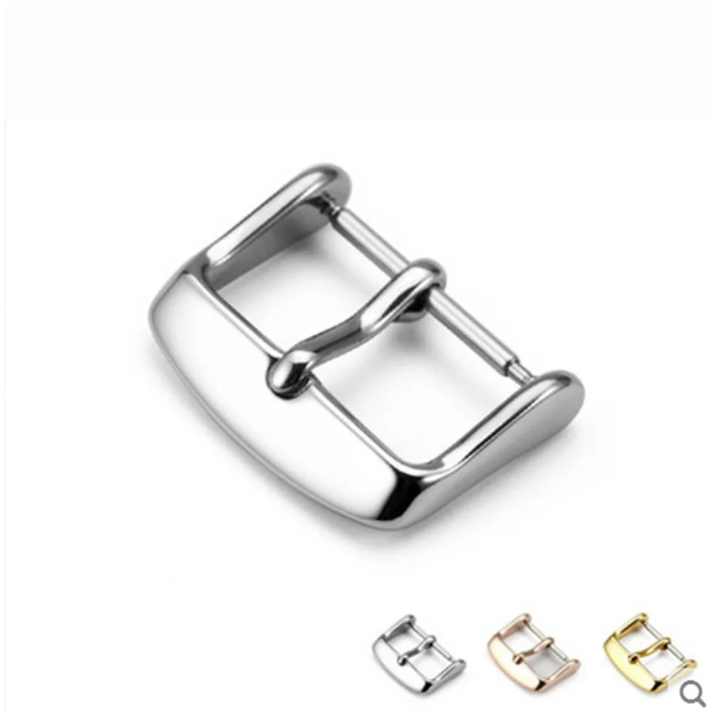 

6pcs 316L Stainless Steel Watch Buckle 22Mm Electroplate Clasp For Watch Band Silver Golden Rose Gold Durable Lightweight