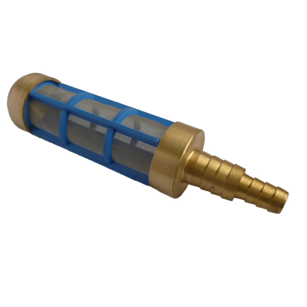 

High Pressure Cleaning Machine Water Filter Truck Water Pump Stainless Steel Mesh Long Pure Brass Suction Filter Accessories