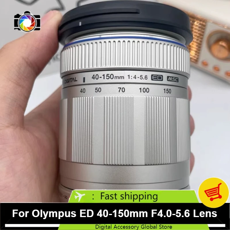 95% جديد حقيقي 40-150 F4.0-5.6 عدسة لأوليمبوس M.ZUIKO الرقمية ED 40-150 مللي متر F4.0-5.6 عدسة M4/3 إطار كاميرا بدون مرآة #1