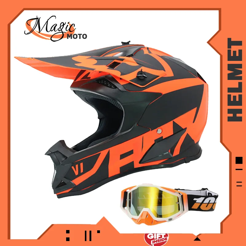 

Детский мотоциклетный и MTB велосипедный шлем, защитный шлем для мотокросса, легкий шлем для квадроцикла с мультяшным дизайном