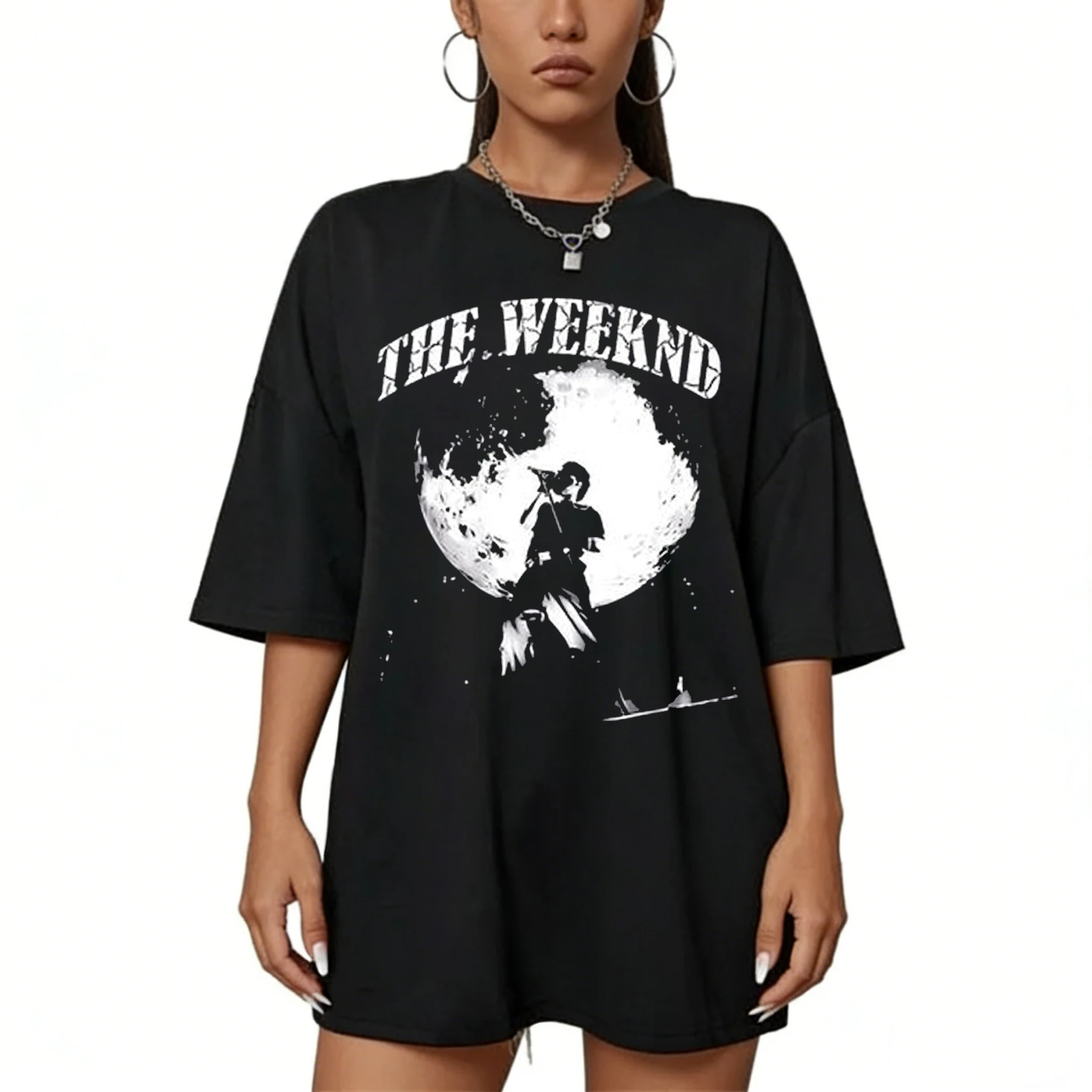 The Weeknd 2026 After Hours Til Dawn World Tour Cotton Short Sleeves T-shirt Gift For Fans Unisex S-3XL R&B Style Tee Tops