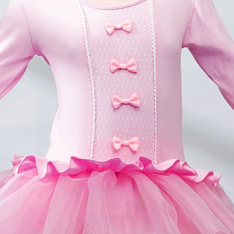 Sommer Mädchen Ballett Trikots Kleid Tutu Vestidos Dance Mädchen Kleidung Gymnastik Kinder Ballett Ausbildung Uniform kinder Kleider