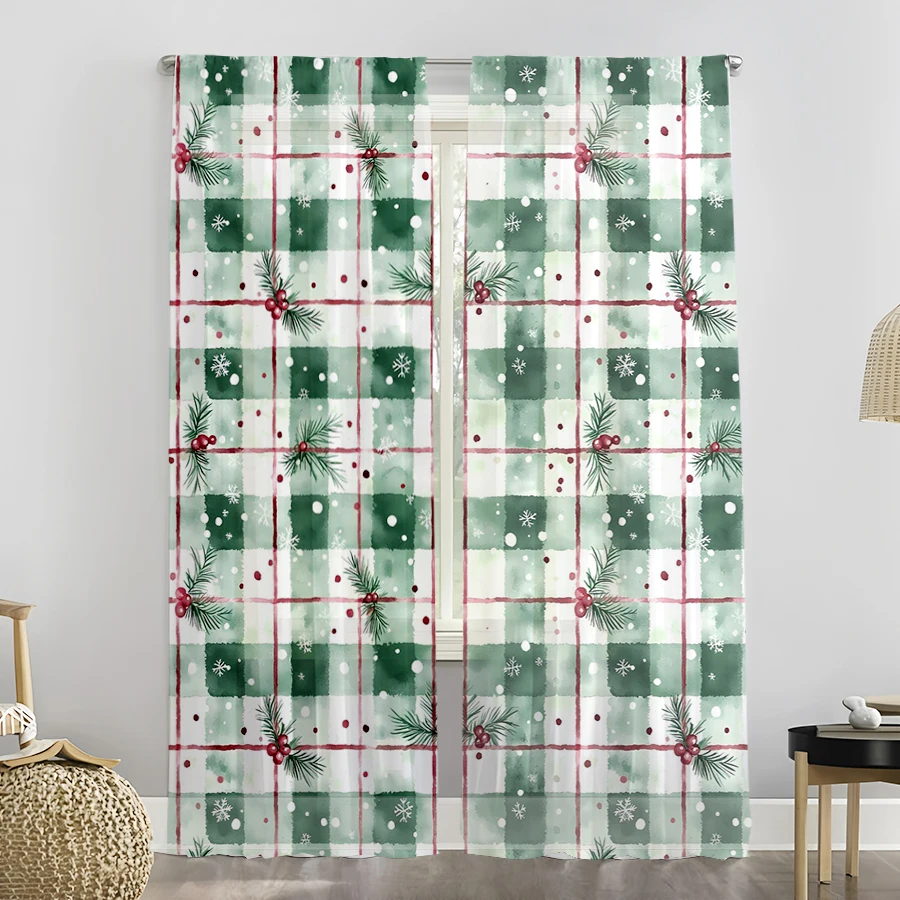 2 rideaux de Noël, motif à car - Curtain Rods avis et prix