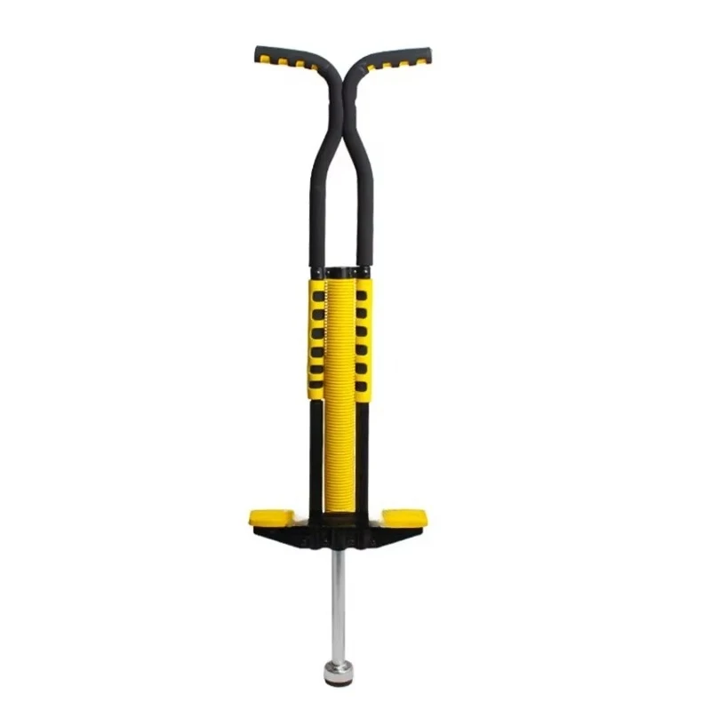 PN098 Double  Jumping Children Jumping Pole Bouncing Pole Adults Steel Pipe Jumping Stilts Teenagers