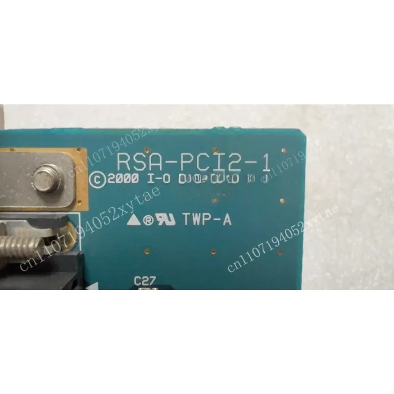 Computer capture card RSA-PCI2-1, Test OK
