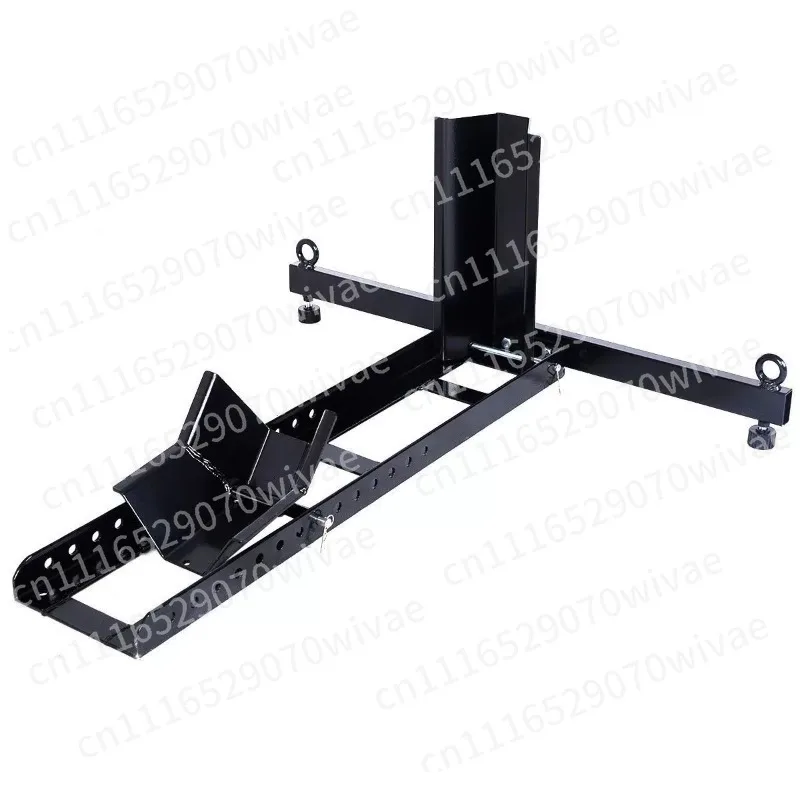 Motorcycle Parking Stand Front Wheel Support Bracket Heavy‑Duty Motorcycle Front Wheel Holder for Stable Parking Storage
