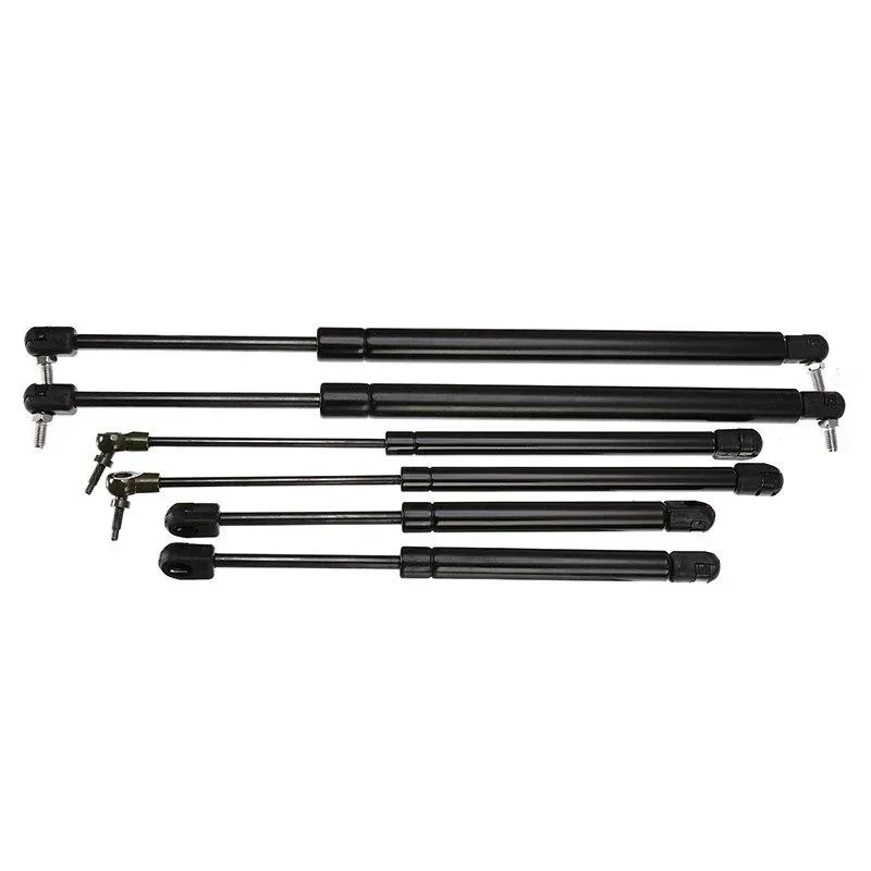 6Pcs Support Rod Bonnet+Tailgate+Rear Window Lift Strut For Jeep Grand Cherokee WJ/WG 1999-2004 55136764AA SG404018 55137022AB