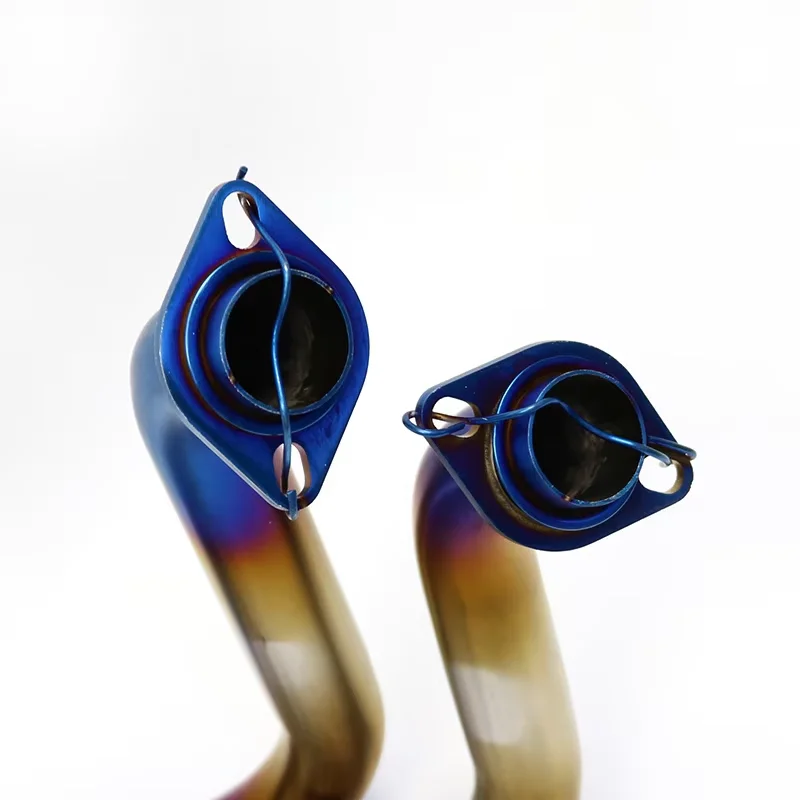 For Kawasaki ER6N ER6F Versys 650 Z650 Ninja650 2012 - 2023 Motorcycle Exhaust Escape Modify 51MM Front Middle Link Pipe Muffler