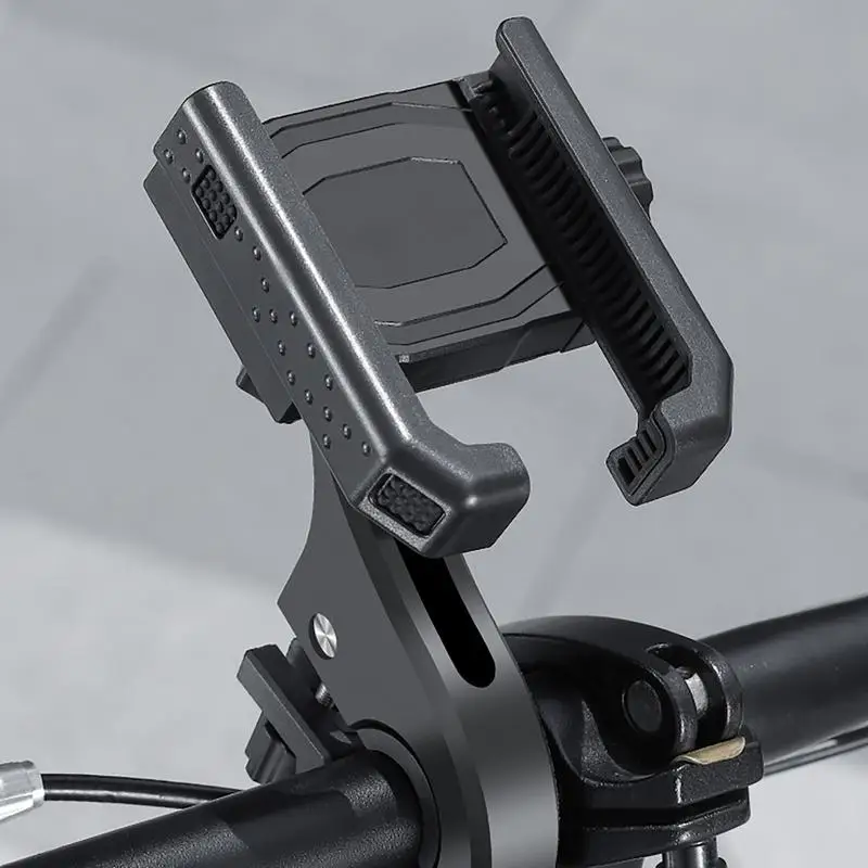 

Handlebar Phone Mount Adjustable Phone Mount For Cycling Space-Saving Cycling Accessory Portable Phone Clip For Mountain Cycling